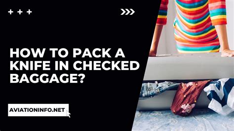 Kitchen Knife In Checked Baggage