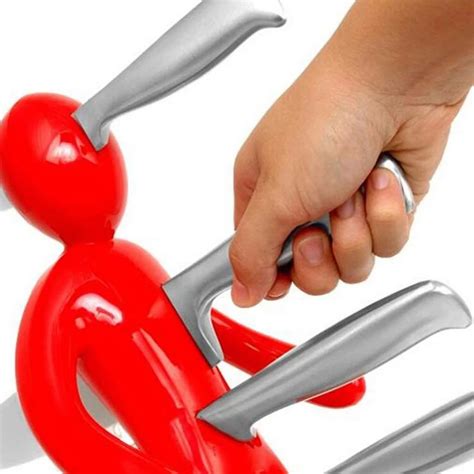 Kitchen Knife Man Holder