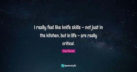 Kitchen Knife Quotes