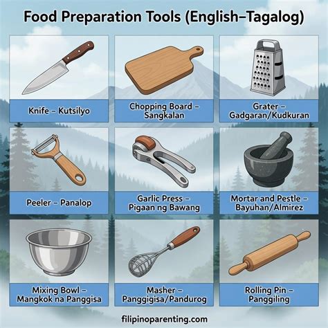 Kitchen Knife Tagalog Meaning