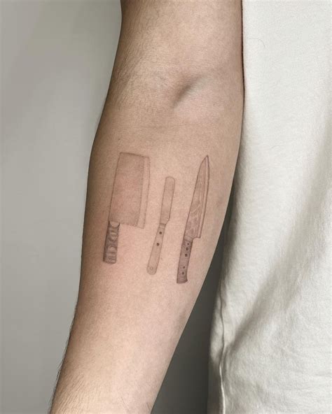 Kitchen Knife Tattoo Meaning