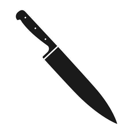 Kitchen Knife Vector Art