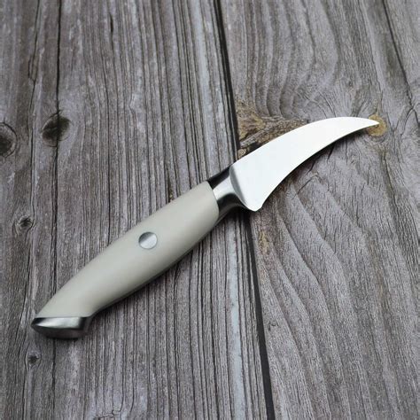 Kitchen Knife With Curved Blade