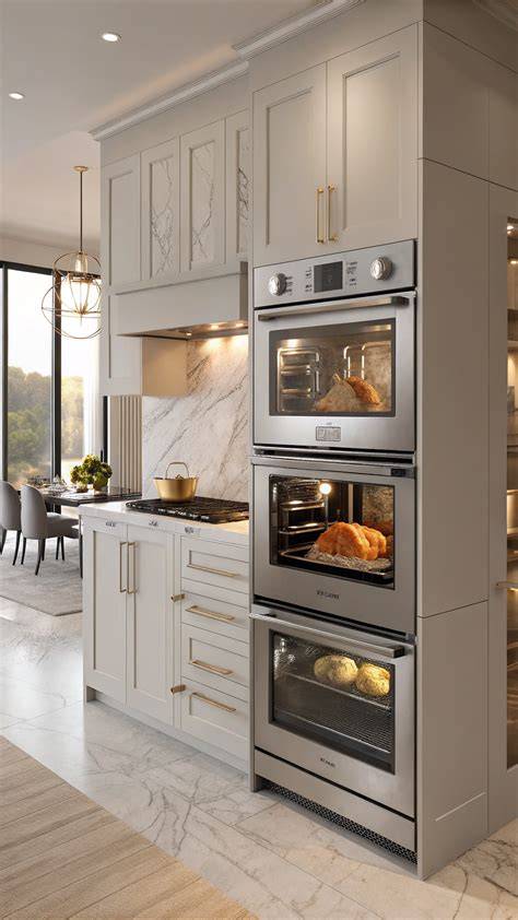 Kitchen Layout Ideas Featuring Wall Ovens