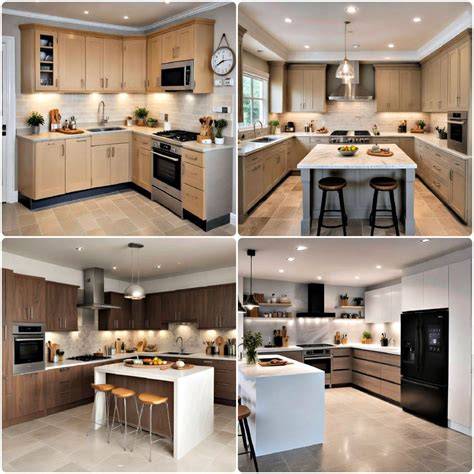 Kitchen layout Pinterest