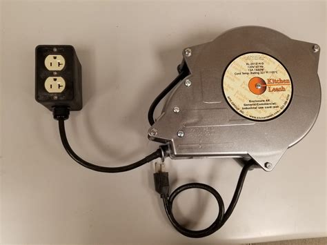 Unleash Your Cooking Skills with the Ultimate Kitchen Leash Cord Reel - Never Trip Over Wires Again!