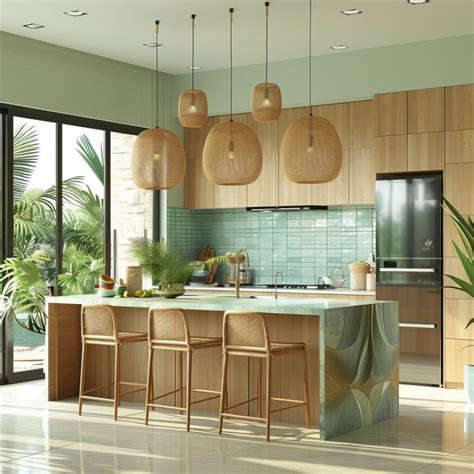 Kitchen Modern Tropical House Interior Design