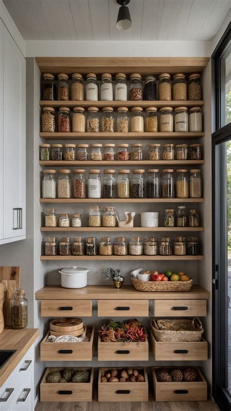 Kitchen Pantry Organization Ideas Pinterest