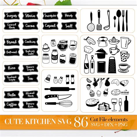 Download Kitchen Quotes Bundle Files DXF Files