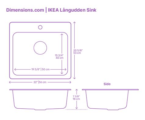 Kitchen Single Sink Dimensions
