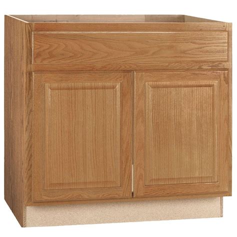 Hampton Bay Assembled 60 in. x 34.5 in x 24 in. Madison Sink Base in CognacBS60MCOG