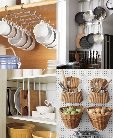 48 Space Saving Details Ideas for Small Kitchens 12 Clever kitchen storage, Diy kitchen