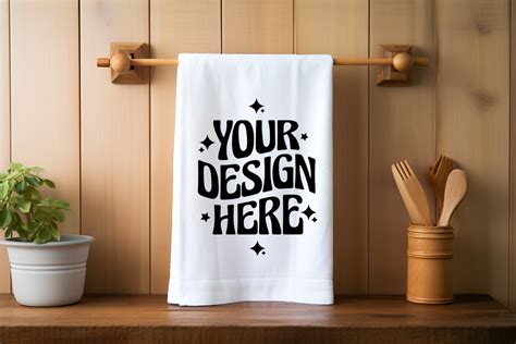 Kitchen Towel Mockup