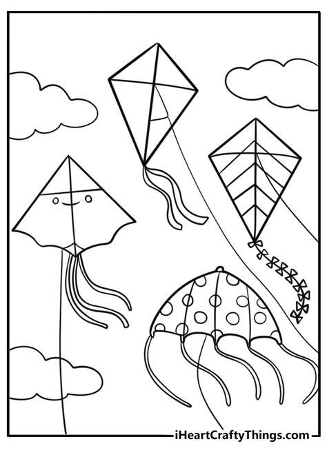 Kite Color Pages