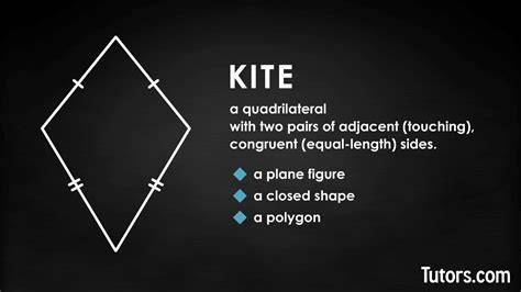 Soaring Through Geometry: An Introduction to the Definition and Properties of Kites