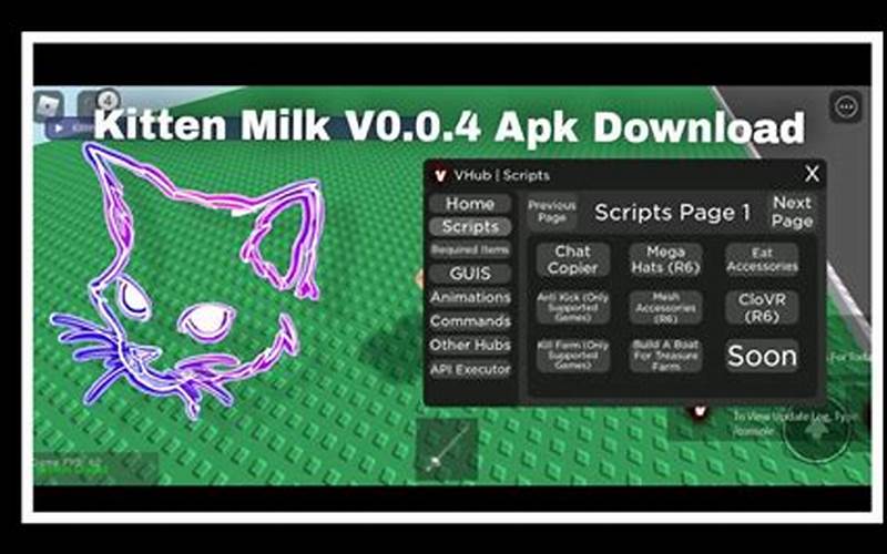 Kitten Milk Roblox Executor Download