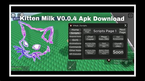Kitten Milk Executor APK Download Latest v0.0.5 for Android 