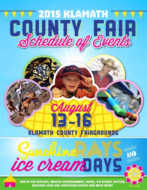 Klamath County Fairgrounds Event Calendar