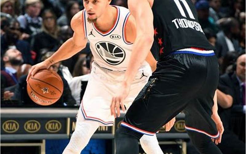 Klay Thompson At The Nba All-Star Game