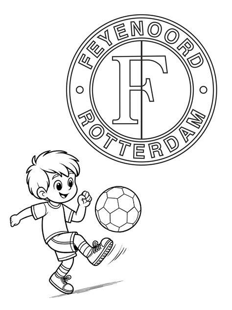 Kleurplaat Feyenoord