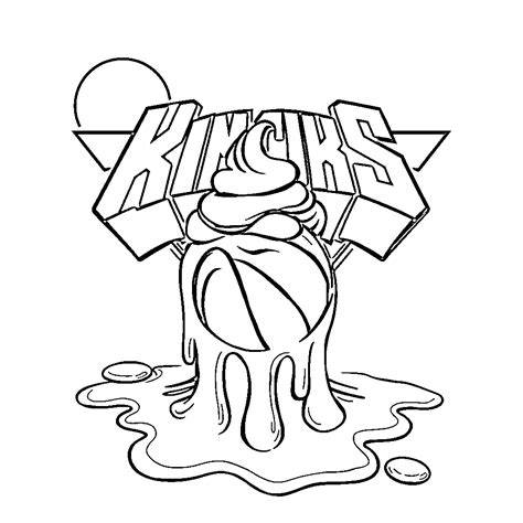 Knicks Coloring Pages