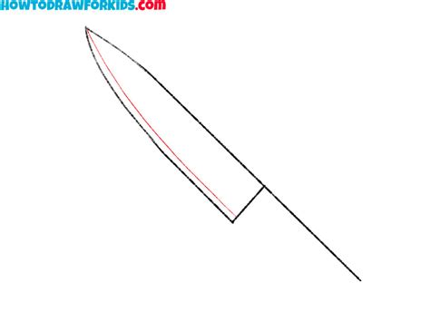 Knife Blade Drawing