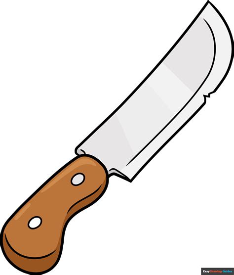 Knife Drawing Cartoon