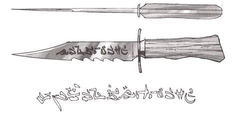 Knife Killing Drawing