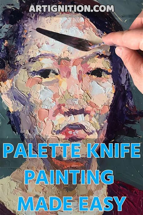 Knife Painting Drawing