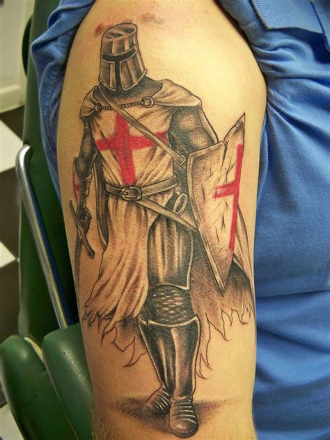 Templar knight tattoo, knight tattoo, warrior tattoo