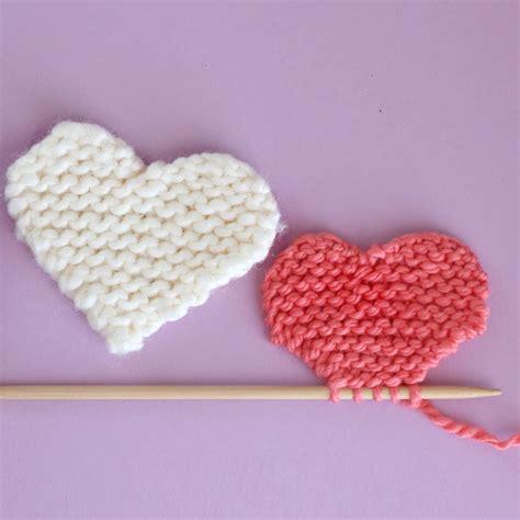 Knit A Heart Pattern