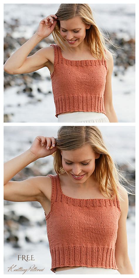 Knit Crop Top Pattern