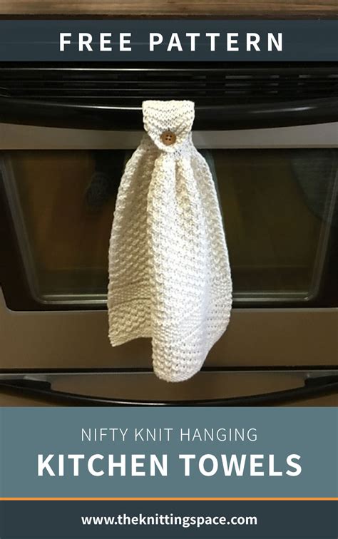 Create a Cozy and Stylish Oasis in Your Kitchen with This Free Knit Kitchen Towel Pattern