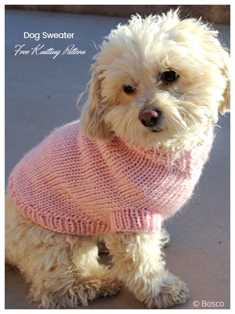 Knit Patterns For Dog Sweaters Free