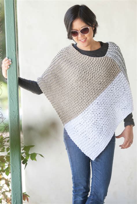 Knit Poncho Pattern