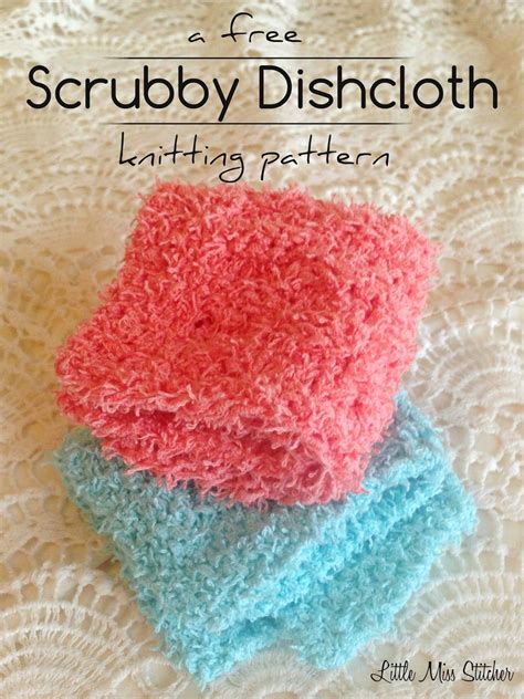Knit Scrubby Pattern
