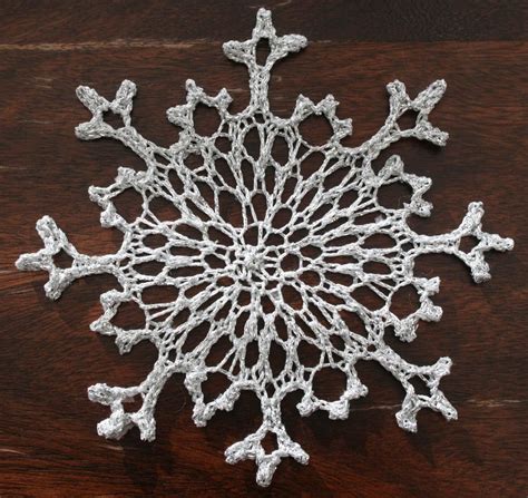 Knit Snowflake Pattern