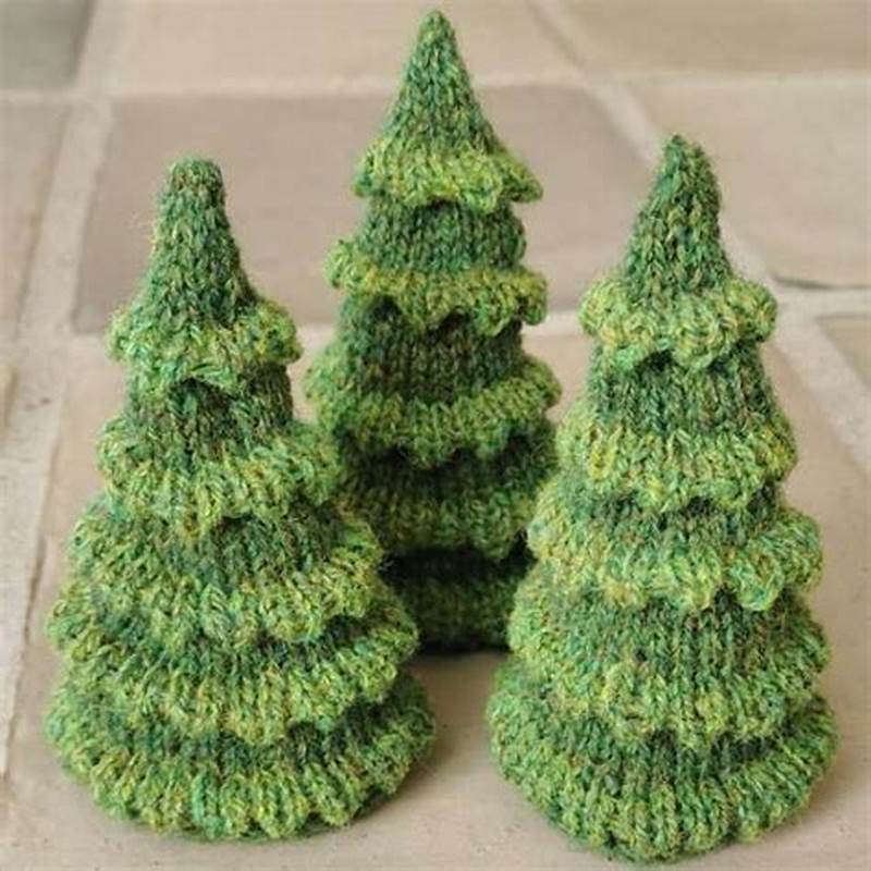 Knit Tree Pattern