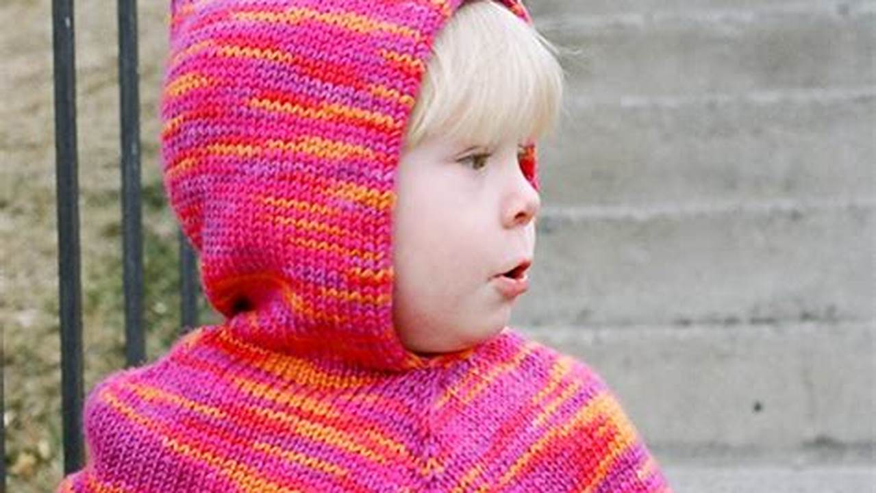 Knitting Pattern Poncho Child: A Guide for Beginners