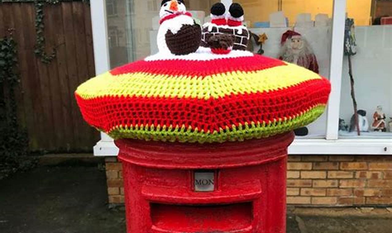 Knitting Pattern Post Box Topper: A Delightful Accessory for Your Home