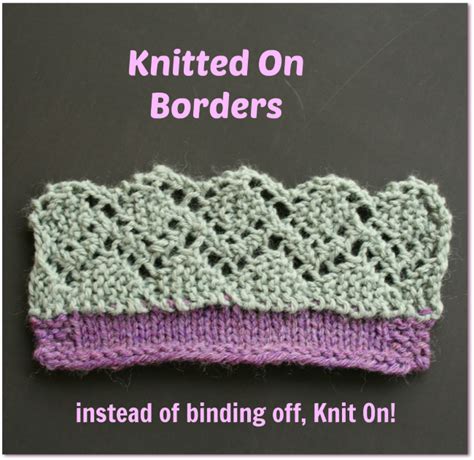 Knitting Border Patterns