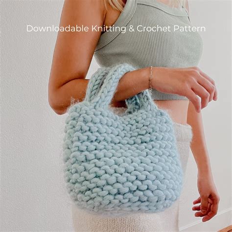 Knitting Crochet Bag