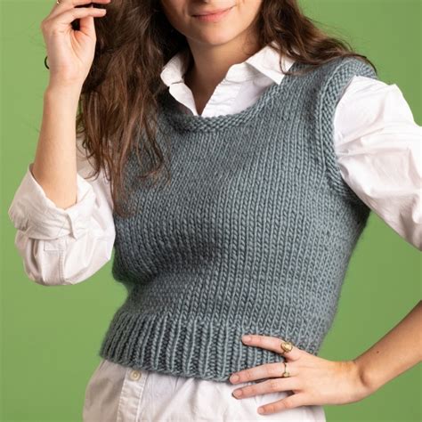 Knitting Pattern For Vest