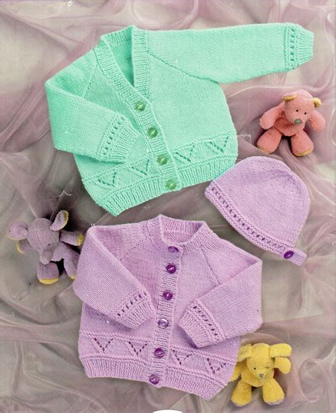 Knitting Patterns For Newborn Cardigans
