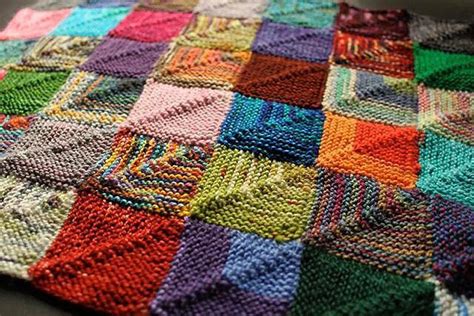 Knitting Patterns For Patchwork Blankets