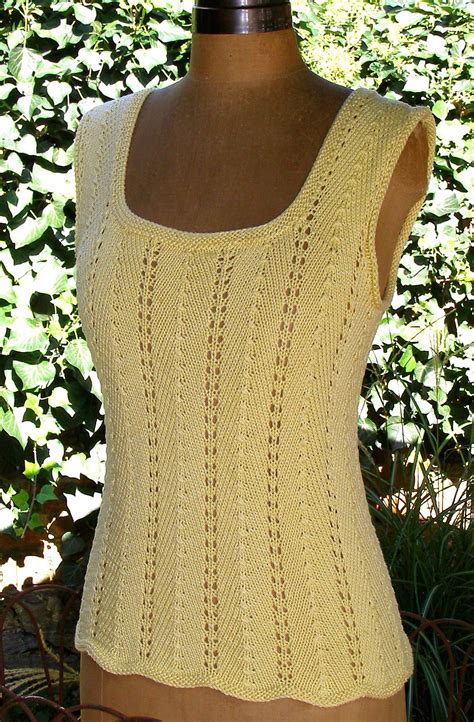 Knitting Patterns For Tops