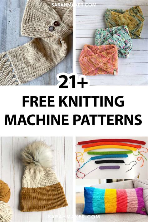 Knitting Patterns Machine