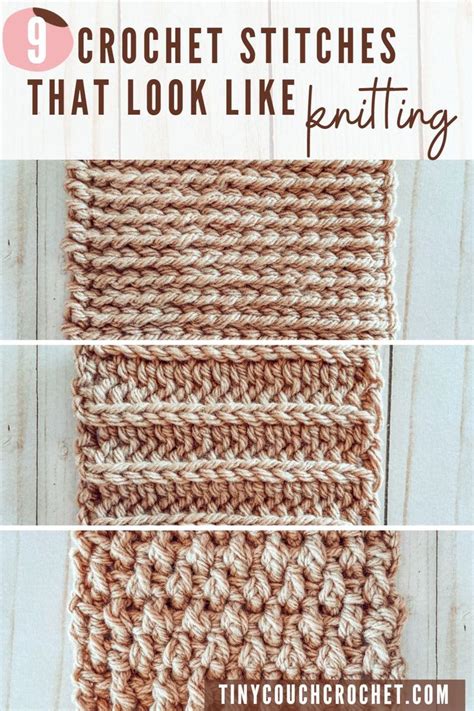 Knitting That Looks Like Crochet