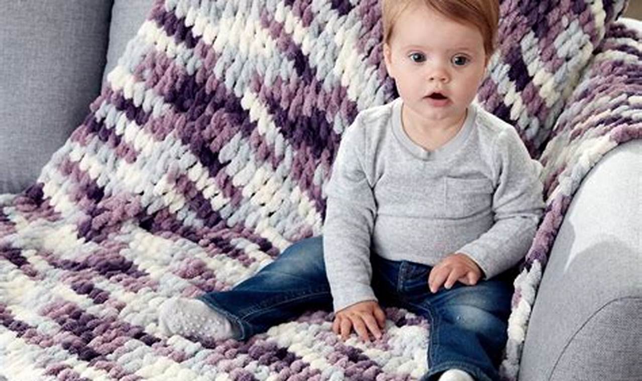Knitting with Thick Wool for Babies