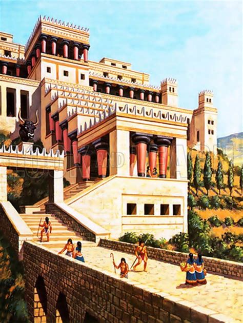 Knossos Palace architecture